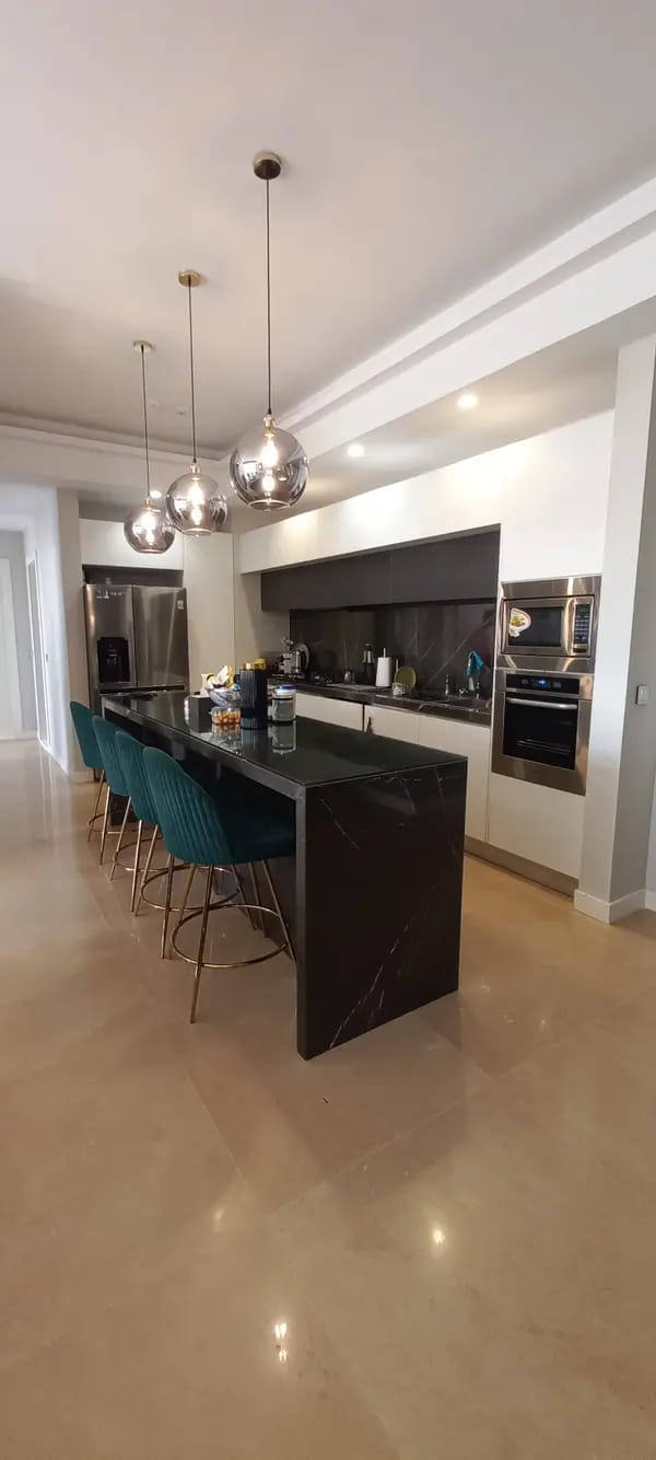 image آپارتمان 160متری سوپر لوکس فول فرنیش با ویوی بینظیر واقع در برج 7